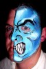 Blue Man Face Paint